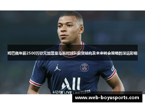 姆巴佩年薪2500万欧元加盟皇马后对球队薪资结构及未来转会策略的深远影响