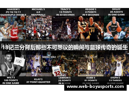 18记三分背后那些不可思议的瞬间与篮球传奇的诞生