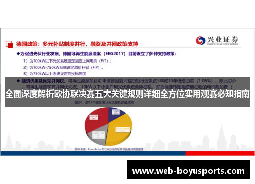 全面深度解析欧协联决赛五大关键规则详细全方位实用观赛必知指南